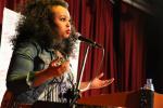 Warsan Shire at the 2012 Kwani? Litfest (© Paul Munene/ Kwani Trust)