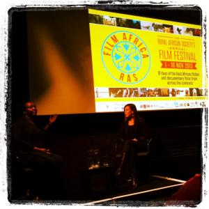 Judy Kibinge in conversation with Lindiwe Dovey at Film Africa