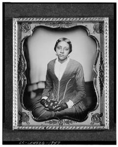 Picture of unidentified woman by Augustus Washington [1855], from http://www.loc.gov/