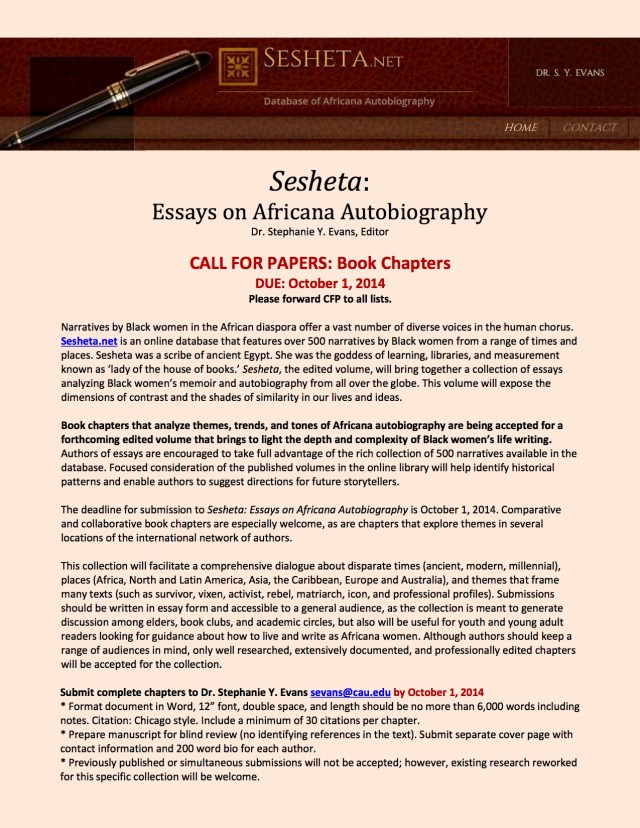 CFP Africana biography