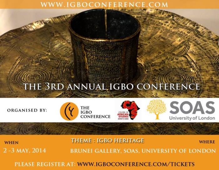 Igbo Conference 2014 Poster