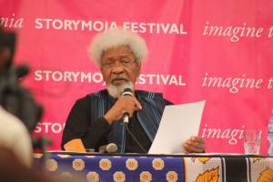 Wole Soyinka at Storymoja Festival