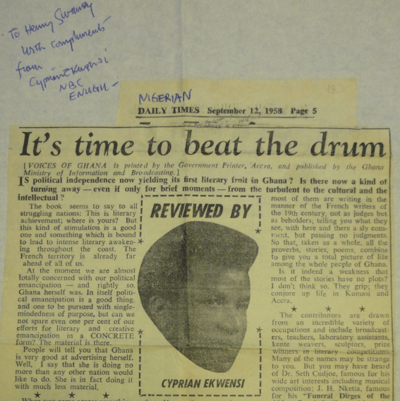 N Daily Times Singing Net Ekwensi