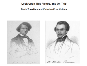 Frederick Douglass and William Wells Brown – Alasdair Pettinger’s keynote presentation.