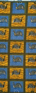 Fancy print cloth Guinea fowl. Courtesy of ABC Wax.