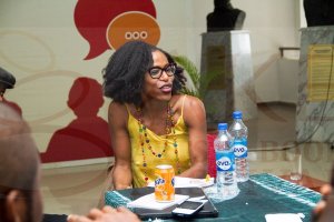 Taiye Selasi at the Fiction Writing Workshop © Aké Arts & Book Festival