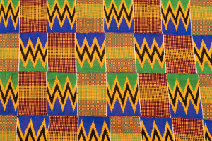 Kente cloth from Ghana