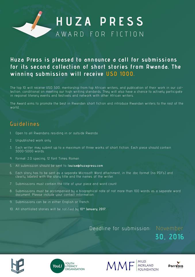 Huza Press Call Out (English)