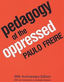 Cover of Paulo Freire's Pedagogy of the Oppressed