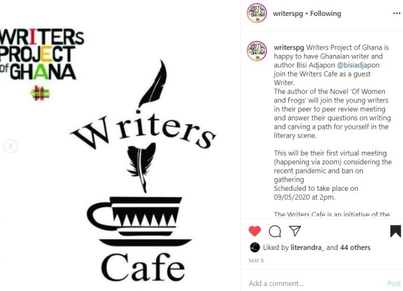 WPG Writers Cafe