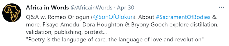 Apr21 Wrap_RomeoOriogunQnA