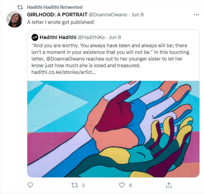 A letter I wrote got published