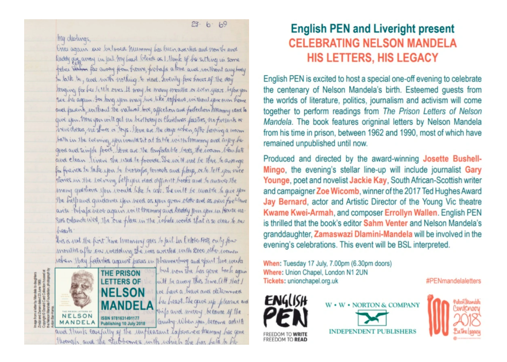 English pen and Liveright
