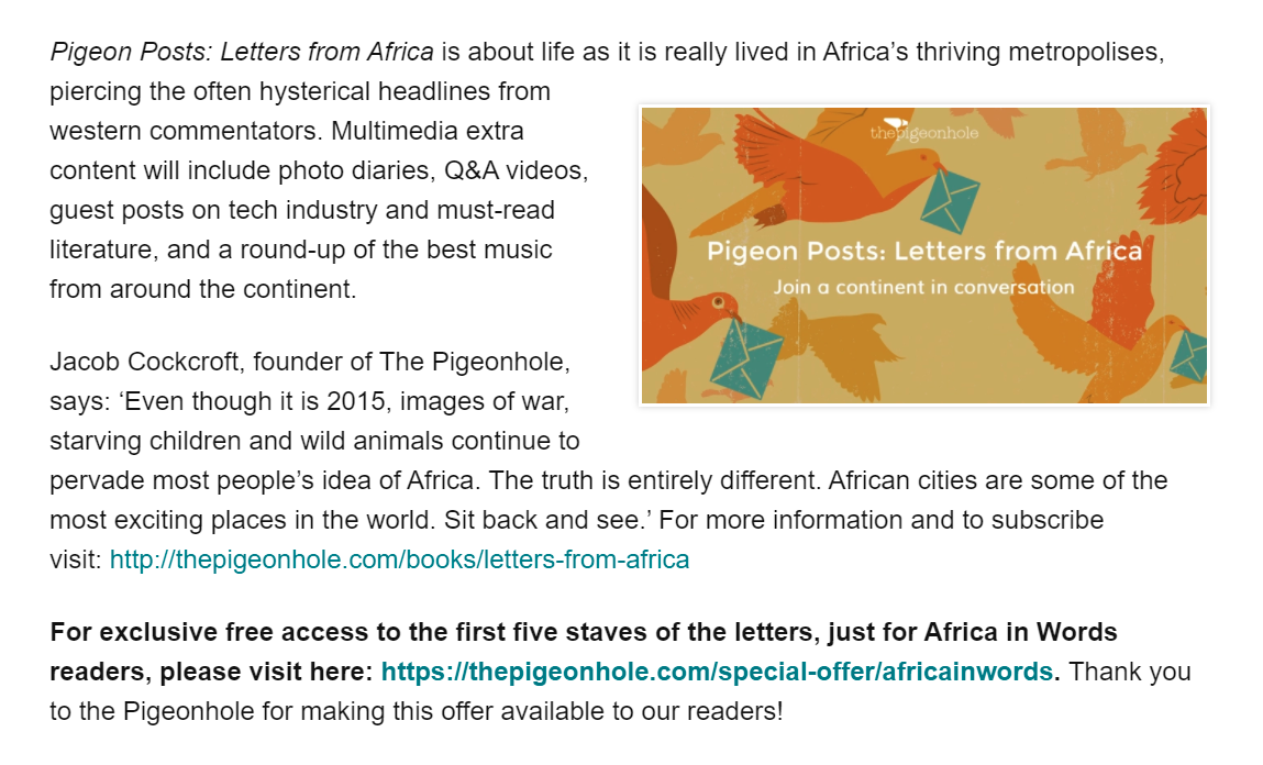 Letters from Africa
